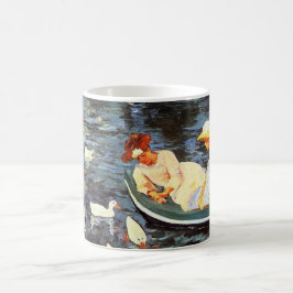 Caneca De Café Summertime (por Mary Cassatt)