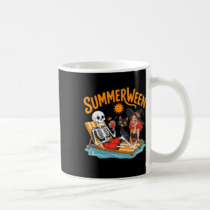 Caneca De Café Summerwin Skeleton Witny Engraçado Halloween