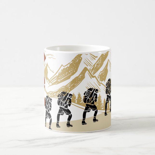 Caneca De Café Summit Sipper Adventure Awaits with Our Hiking Mug (Centro)
