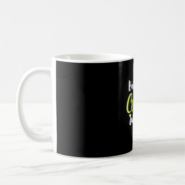 Caneca De Café Sumo Vegetariano Mas Primeiro Aipo (Esquerda)