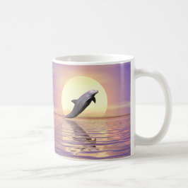 Caneca De Café Sun Dolphin