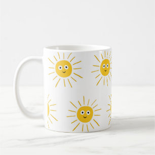 Caneca De Café Sun Motifs: vintage desmaia sem problemas.