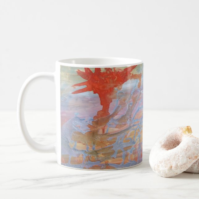 Caneca De Café Sun Rise (Com Donut)