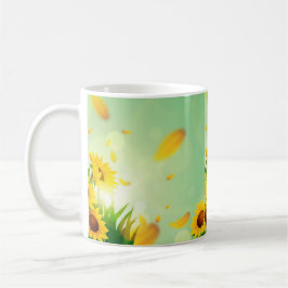 Caneca De Café sunflower