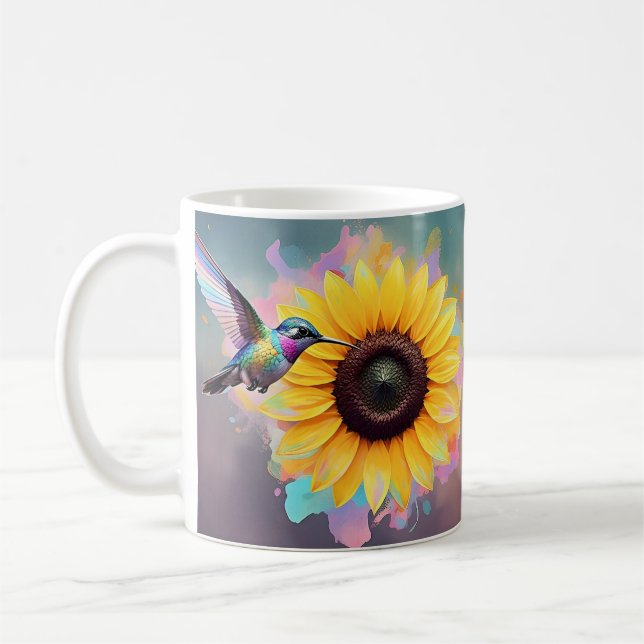 CANECA DE CAFÉ " SUNFLOWER SERENADE " (Esquerda)