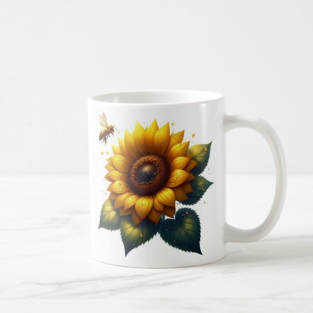 Caneca De Café Sunflower Summer (Direita)