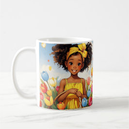 CANECA DE CAFÉ " SUNLIT BLOOM "
