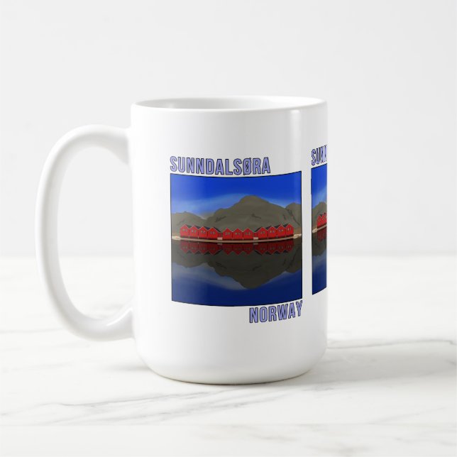 Caneca De Café Sunndalsora Noruega Escandinava (Esquerda)