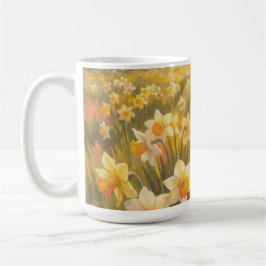 Caneca De Café Sunny Daffodils