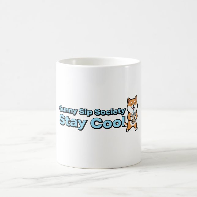 Caneca De Café Sunny Sip Socity (Centro)