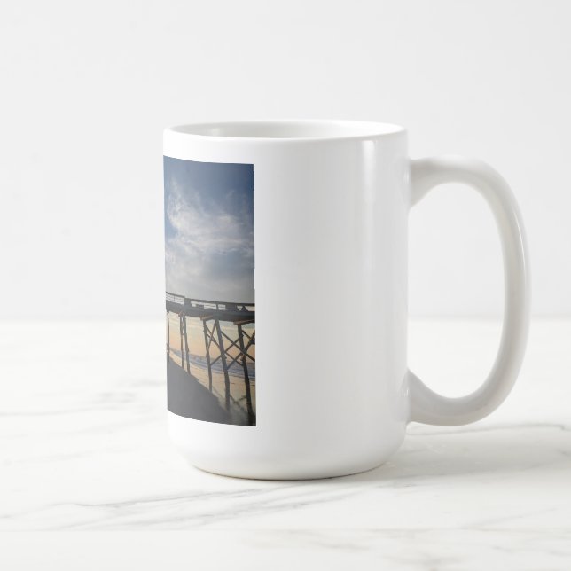 Caneca De Café Sunrise na praia (Direita)