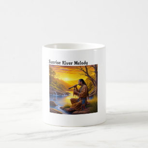 Caneca De Café Sunrise River Melody