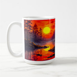Caneca De Café Sunset