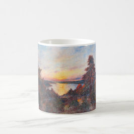 Caneca De Café Sunset by the Coast (por Kimon Loghi)