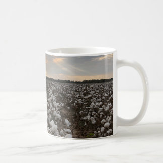 Caneca De Café Sunset Campo de Algodão