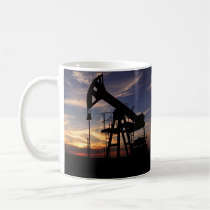 CANECA DE CAFÉ SUNSET DE CAFÉ DE PETRÓLEO MUG