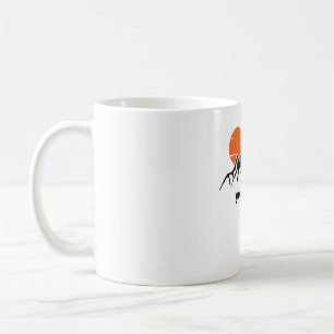 Caneca De Café Sunset de Montanha Personalizada