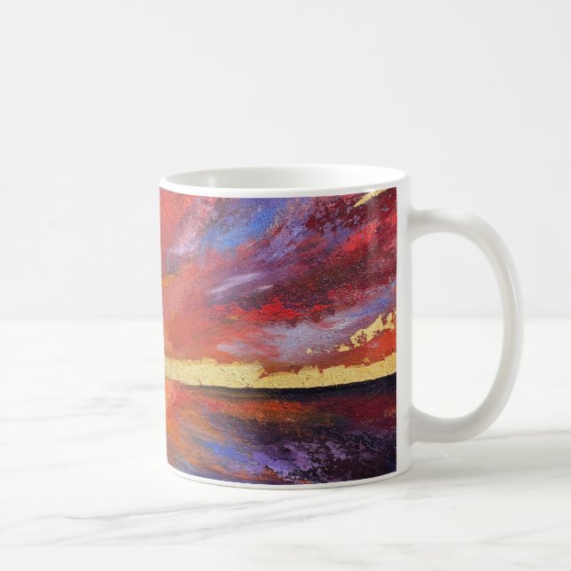 Caneca De Café Sunset espetacular (Direita)
