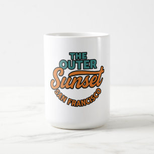 Caneca De Café Sunset externo