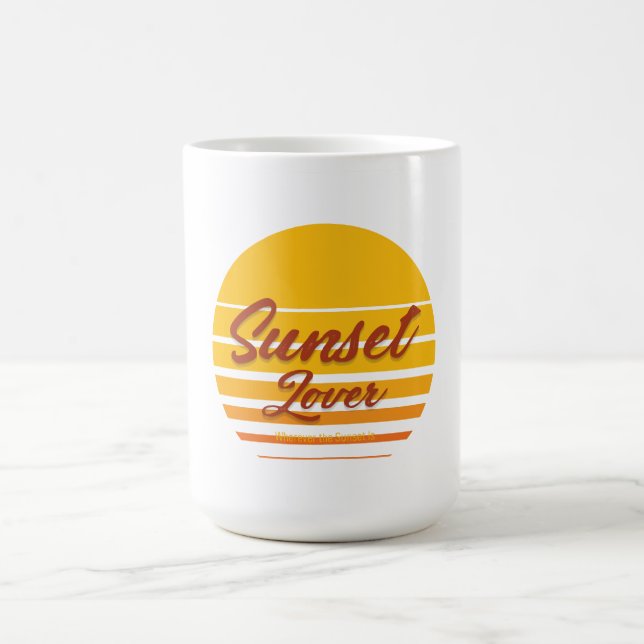 Caneca De Café "Sunset Lover" (Centro)