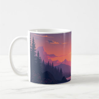 Caneca De Café Sunset Mug
