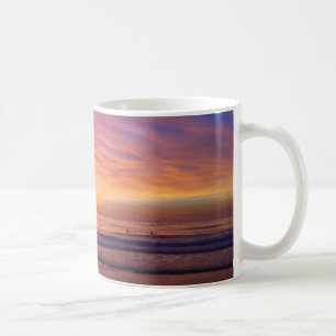 Caneca De Café Sunset Mug da California Beach