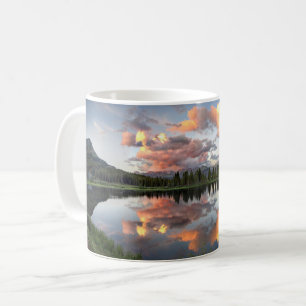 Caneca De Café Sunset no Little Molas Lake - Colorado Trail