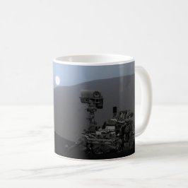 Caneca De Café Sunset no veículo da curiosidade de Marte