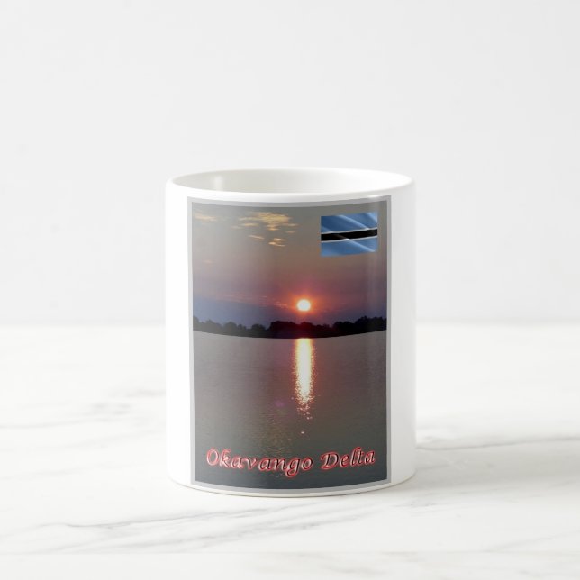 Caneca De Café SUNSET Okavango Delta - (Centro)