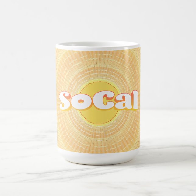 Caneca De Café Sunset SoCal (Centro)