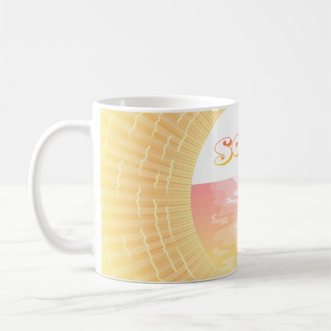 Caneca De Café Sunset SoCal (Esquerda)