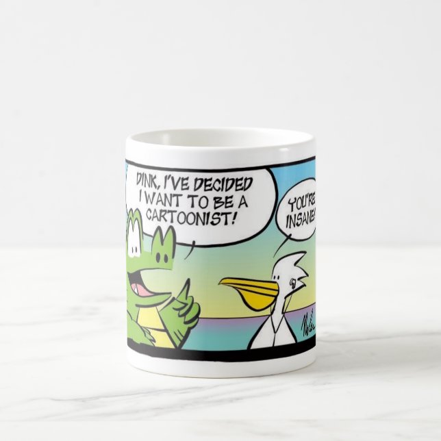 Caneca de café Sunshine State - "Você é Insano!" (Centro)