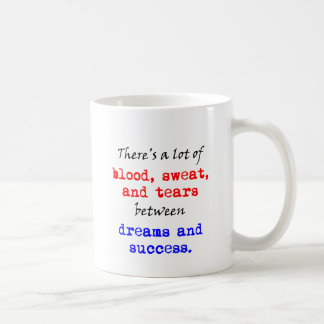 Caneca De Café Suor e rasgos do sangue