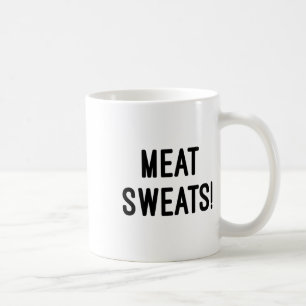Caneca De Café Suores De Carne - Camisa De Churrasco