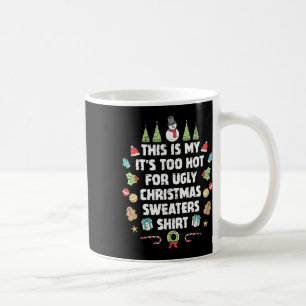 Caneca De Café Suores De Natal Muito Feios E Engraçados Homens De