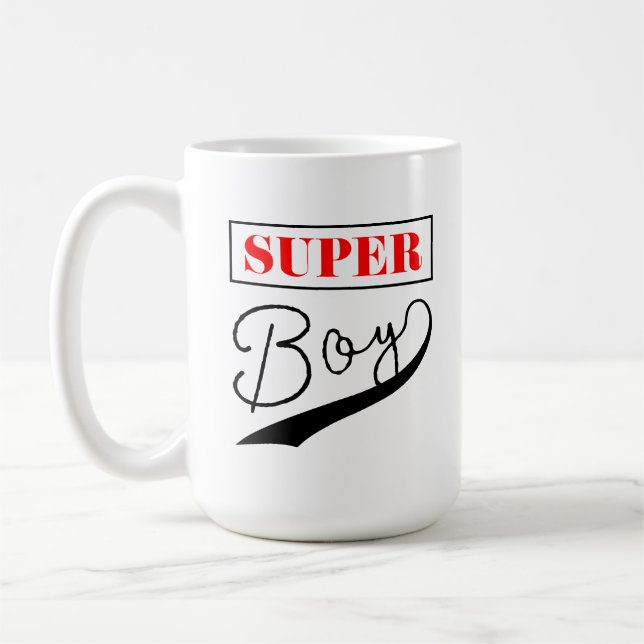 Caneca De Café Super Boy (Esquerda)