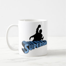 Caneca De Café Super Dad. Super Papa. Súper Papá