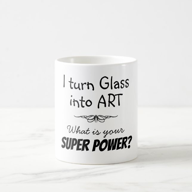 Caneca De Café Super Glass Artist Mug (Centro)