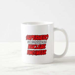 Caneca De Café Super-herói. Engenheiro nuclear