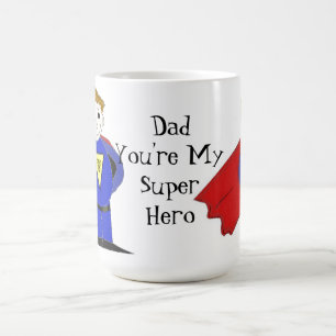 Caneca De Café Super Herói - Papai