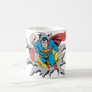 Caneca De Café Super-Homem Lágrimas Thru