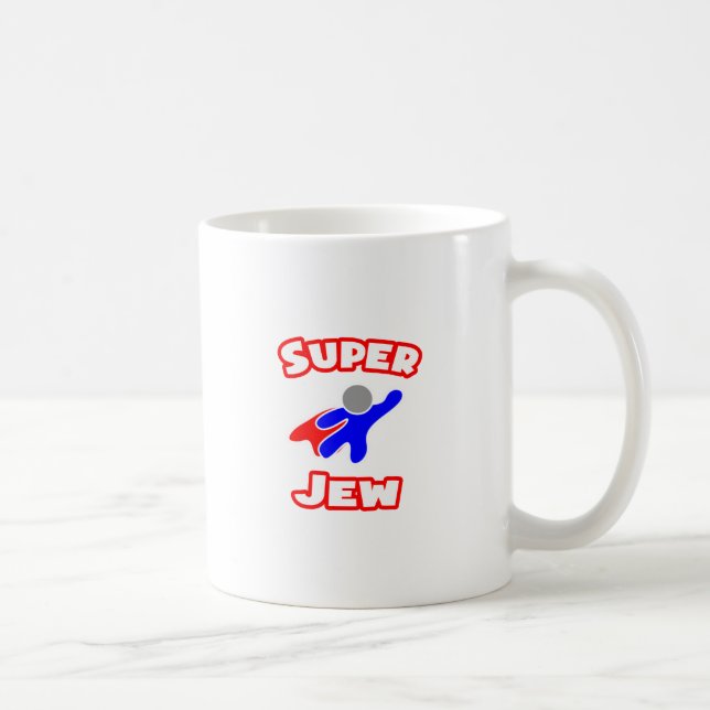 Caneca De Café Super judeu (Direita)