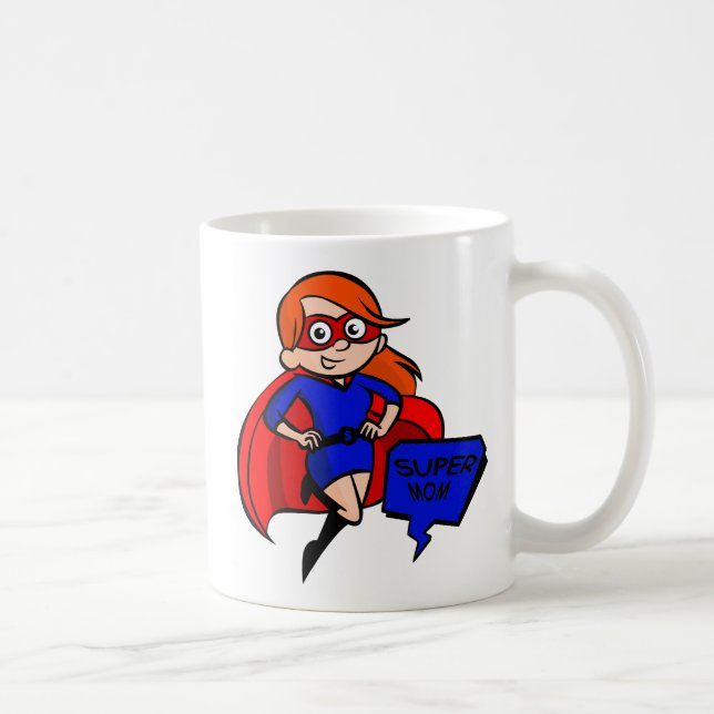 Caneca De Café super-mãe (Direita)