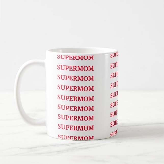 Caneca De Café Super-mãe (Esquerda)
