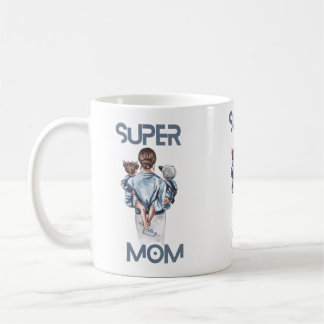 Caneca De Café Super Mãe Mug