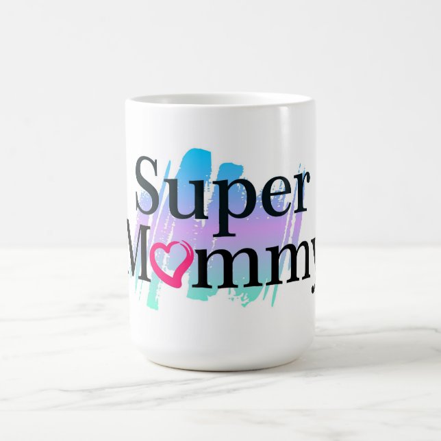 Caneca De Café Super Mamãe Café Mug (Centro)