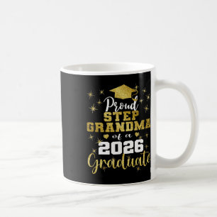 Caneca De Café Super Orgulhosa Avó Adotiva do Graduado de 2026 Gr