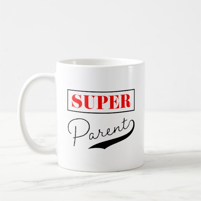 Caneca De Café Super Pai (Esquerda)