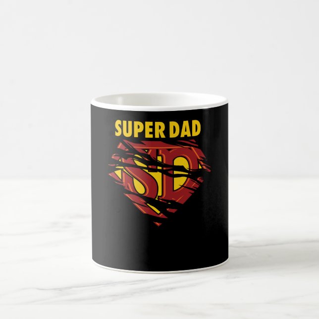 Caneca De Café Super Pai (Centro)
