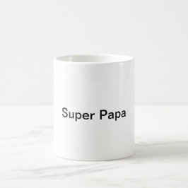 Caneca De Café Super Papa